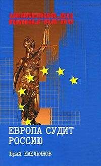 Юрий Емельянов - Европа судит Россию