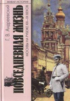 Георгий Андреевский - Повседневная жизнь Москвы на рубеже XIX—XX веков