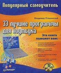 Владимир Пташинский - 33 лучшие программы для ноутбука. Популярный самоучитель
